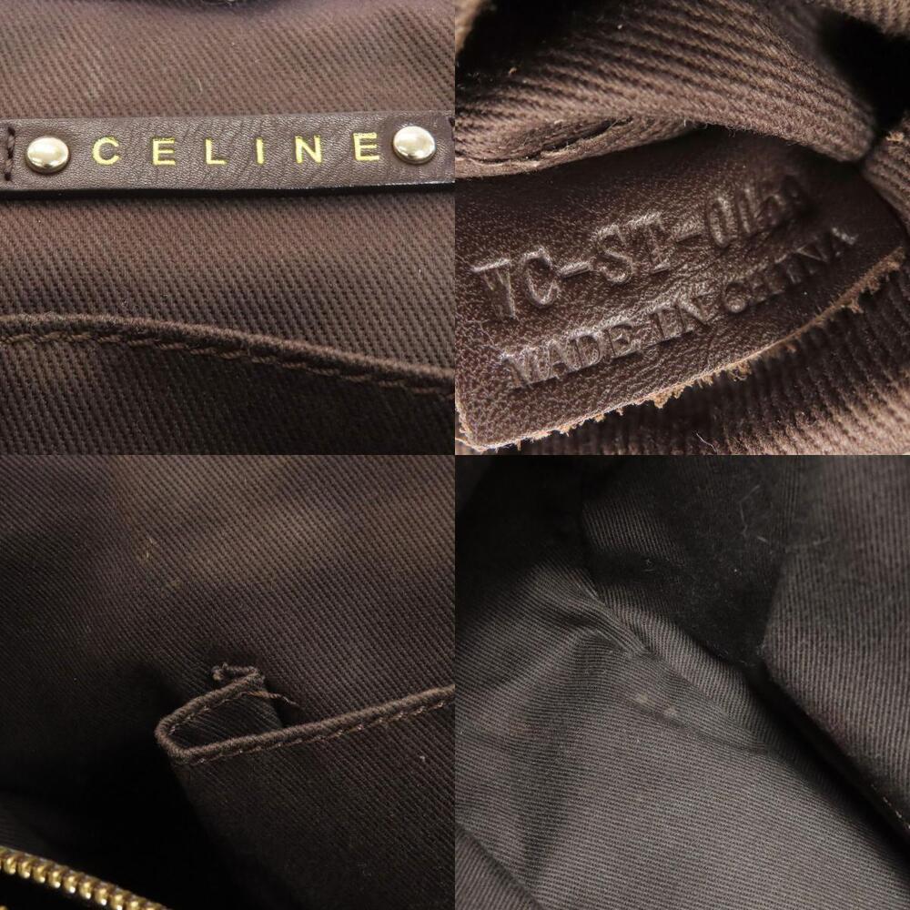 Celine Boogie Bag Handbag Canvas - Picture 6 of 11